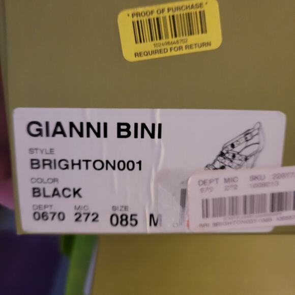 Giani Benni Studded Strappy Heal Brighton 001 Sz‎ 8.5M - Picture 2 of 13